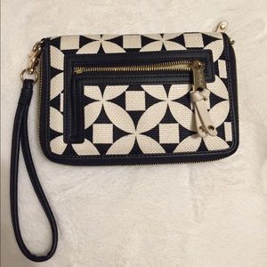 Spartina phone holder and wallet or wristlet